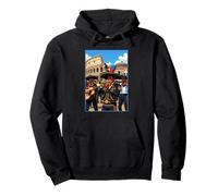 Mariachis in Rome Italy Pullover Hoodie