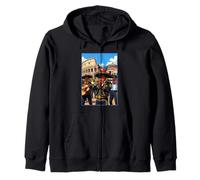 Mariachis in Rome Italy Zip Hoodie