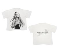 Mariah Carey Unisex-Adult Official Merch Here for It All White T-Shirt, White, Medium