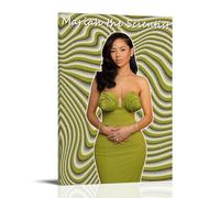 Mariah The ScientistPhoto Landscape Print Poster Home Office Decor Canvas Poster Decorative Paper Wall Picture Print Modern Family Decor BathroomFrame-style08x12inch(20x30cm)