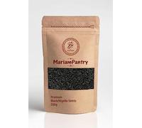 MariamPantry Premium Nigella Sativa Seeds, Black Seed, Black Seeds 250g in Resealable Kraft Bag Pouch