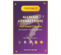 "Marian Apparitions Word Search Volume 2: 25 Puzzles Exploring Our Lady of Hope, Siluva, Zion & More" (MARIAN APPARITION WORD SEARCH)