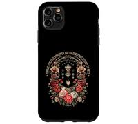 Marian Catholic Virgin Mary Marian Floral Cross Religious Case for iPhone 11 Pro Max