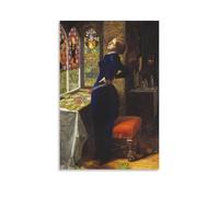 Mariana John Everett Millais Poster Canvas Wall Art Prints Poster Photo Picture Painting Posters Room Decor 24x36inch(60x90cm)