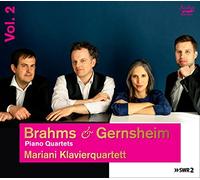 Mariani Klavierquartett - Brahms & Gernshiem: Piano Quartets - CD - Harmonia Mundi (2022)