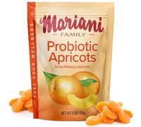 Mariani Probiotic Dried Apricots- 6 oz Package- 10x More Effective Than Yogurt