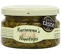 Marianna’s Greek - organic vinetops tender vine shoots in brine, 230 g