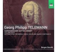 Marianne Beate Kielland Bergen Barokk: TELEMANN: HARMONISCHER GOTTES-DIENST - CD
