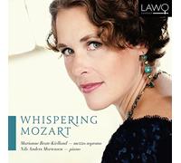 Marianne Beate Kielland ; Nils Anders Mortensen - Whispering Mozart - Songs [CD]