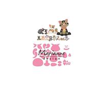 Marianne Design 1 x Collectables Eline's Kitten Die, Pink, Small