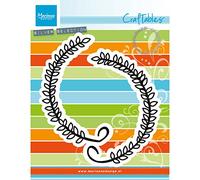 Marianne Design Craftable "Laurel with Heart" Die, Metal, Grey