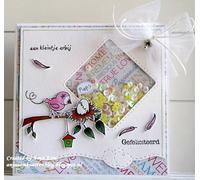 Marianne Design "Craftable Stitched Hearts and Accolade" Die, Metal, Grey