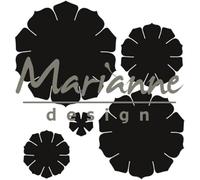 Marianne Design Craftables Succulent (Round) Die, Metal, Grey, 18.1 x 8.4 x 0.2 cm