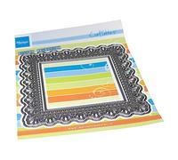 Marianne Design Craftables, Twine Square, for Paper Craft Projects, Silver or White, One Size
