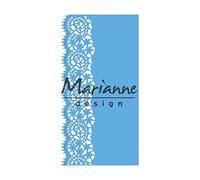 Marianne Design Creatables Lace Border (Small) Die, Metal, Blue, 20.1 x 8.4 x 0.2 cm