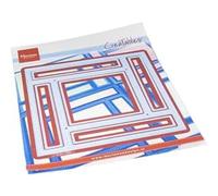 Marianne Design Creatables, Log Cabin Layout, for Paper Craft Projects, Light Blue, One Size