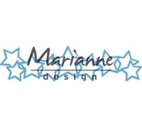 Marianne Design Creatables Lots of Stars Die, Metal, Blue, 18.5 x 8.4 x 0.2 cm