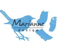 Marianne Design Creatables Tiny's Red Robin for Die Cutting and Embossing Paper Crafts