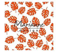 Marianne Design, Design, Embossing Folder Tropical Leaves for Paper Crafts, 15,1 x 15,3 cm