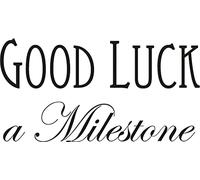 Marianne Design Good Luck UK Clear Stamp, Black