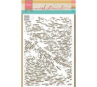 Marianne Design Mask Stencil, Surge, for Scrapbooking Cardmaking and Other Paper Crafts, White, One Size