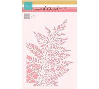 Marianne Design Mask Stencil, Tiny's Fern, for Scrapbooking Cardmaking and Other Paper Crafts, White, One Size