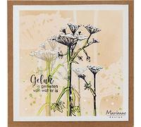 Marianne Design Mask Stencil, Tiny's Hemlock, for Scrapbooking Cardmaking and Other Paper Crafts, White, One Size