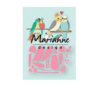 Marianne Design MDCOL1465 Cutting Die, Metal, Pink, Medium