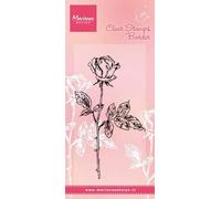 Marianne Design MDTC0846 Tiny's single Rose Clear Stamp, Transparent, 16.5 x 7.9 x 0.3 cm
