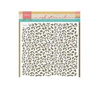 Marianne Design PS8068 Arts and Crafts Mask Stencil Leopard for Scrapbooking, Card Making and Paper Crafts, Pink, One Size