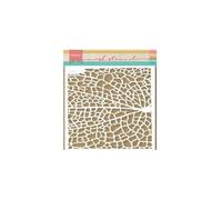 Marianne Design Stencils, Grain of Sheets, Scrapbooking, Card Making and Craft with Paper, Plastic, White, Small