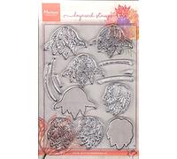 Marianne Design Tiny's Tulip (Layering) Clear Stamp Set, Synthetic Material, 19.1 x 12.5 x 0.3 cm