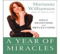 Marianne Williamson A Year of Miracles Paperback Book Marianne Williamson Multicolor