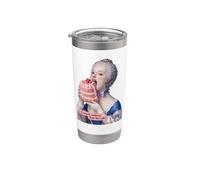 Marie Antoinette I Regret Nothing. Pass the Cake! Stainless Steel Insulated Tumbler