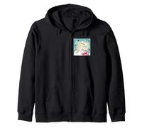 Marie Antoinette Kawaii Zip Hoodie