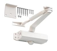MARIE Automatic Hydraulic Door Closer with Locking Function CE EN1634 White