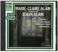 Marie-Claire Alain Plays Jehan Alain - Erato
