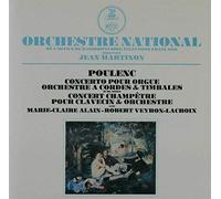 Marie-Claire Alain - Poulenc : Concerto for Organ and Concert Champetre - Remastered