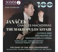 Marie Collier; Gregory Dempsey; Raimund Herincx; Eric Shilling; Chorus and Orchestra of Sadler's Wells Opera; Richard Lewis; Maureen Forrester; BBC Singers; Ernest Lush; Charles Mackerras - Leos Janacek: The Makropulos Affair; The Diary of One Who Disappeared