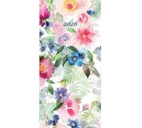 Marie Curie Charity 2026 Joy Pocket Diary. Week-to-View, Floral Design, Case Bound Cover with Ribbon Marker