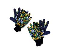 Marie Curie Charity Memory Garden Gardening Gloves Spring Floral Print 97% Polyester 3% Cotton 13x25cm Pack of 2 Pairs