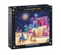 Marie Curie Charity Three Kings Christmas Cards - 10 Pack with envelopes