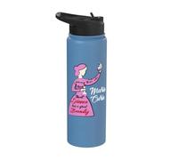 Marie Curie Science Chemistry, Women in Science Scientist Stainless Steel Insulated Water Bottle