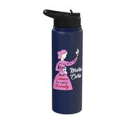 Marie Curie Science Chemistry, Women in Science Scientist Stainless Steel Insulated Water Bottle
