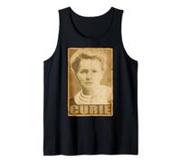 Marie Curie Torn Propaganda Poster Tank Top