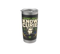 Marie Curie Women in Science STEM Teacher Gift Stainless Steel Insulated Tumbler