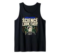 Marie Curie Women in Science STEM Teacher Gift Tank Top