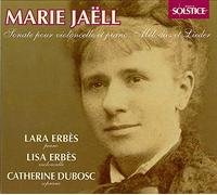 Marie Jaell - Melodies And Lieder - Cello Sonata [French Import]