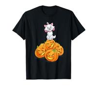 Marie On Halloween Pumpkins T-Shirt