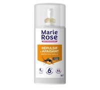 Marie Rose Anti-Mosquitoes Repellent and Soothing 100ml | Temperate & Tropical Zones, Tiger & Common Mosquitoes, Soothes & Protects the Family, Children from 3 Years, Made in France